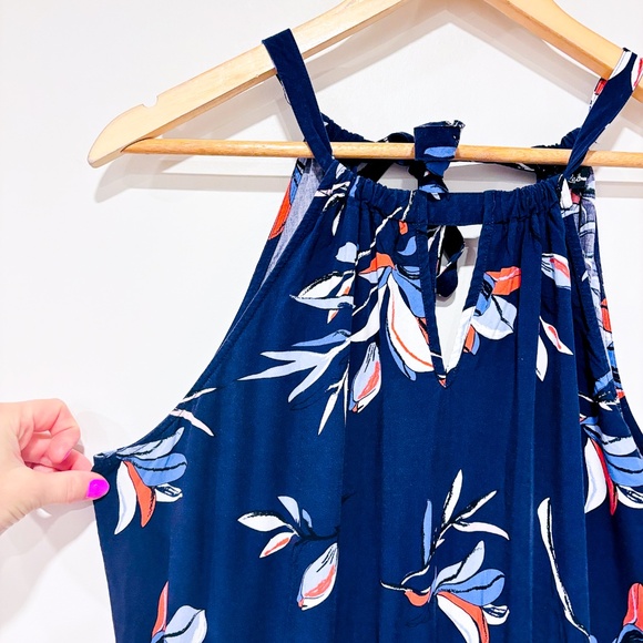 REITMANS Navy floral dress - Picture 4 of 6